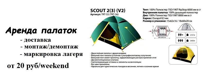 Палатки